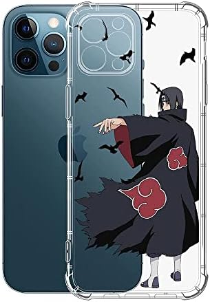 DAIZAG iPhone 12 Pro Max Case, אנימה 016 מקרים לגבר אישה נערה מאוורר, מארז TPU שקוף רך וברור עם כיסוי