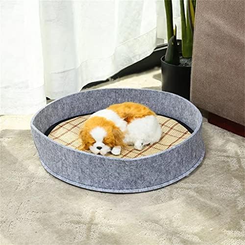 סוכריות בצבע עגול לחיות מחמד מלונה כלב קן וכלב מלונה גור מיטת מיטות עבור קטן כלב כרית
