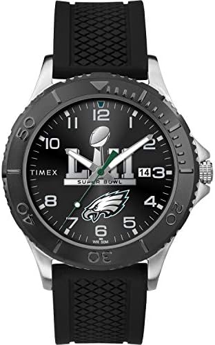 Timex NFL Gamer 42mm Watch - 2021 אלופי סופרבול טמפה מפרץ Buccaneers