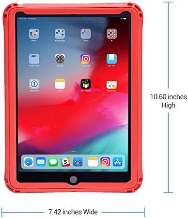 מקרה Brenthaven Edge 360 ​​מיועד ל- Apple iPad 9.7 לשימוש בבית הספר והמשרד - עמיד, מחוספס, הגנה נבדקת