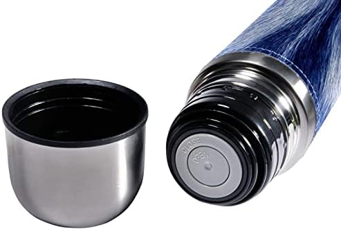 SDFSDFSD 17 גרם ואקום מבודד נירוסטה בקבוק מים ספורט ספורט קפה ספל ספל בקבוק עור אמיתי עטוף BPA