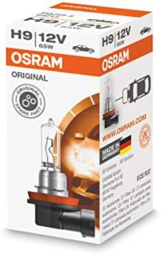 OSRAM מקורי H9, 64213, 12 V, 1 קופסת קיפול, לבן