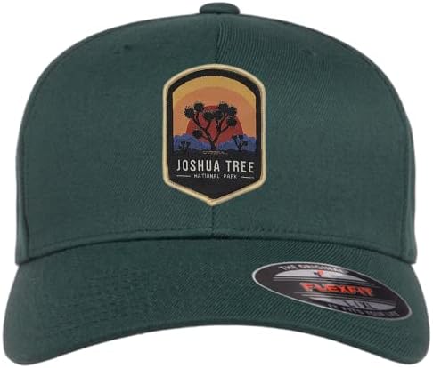 עץ יהושע עץ פליסטפיט מצויד כובע עם פארק לאומי ארוג טלאים