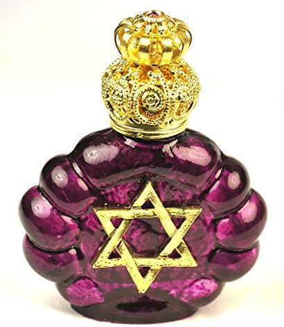 המתנות של גבריאלה צ'כיה תכשיטים דקורטיביים מחזיק בקבוקי שמן כוכב יהודי של דייוויד חנוכה חנוכה מתנה