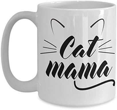 MAMA CAT - ספל קפה ארהב - מתנה הכי מגניבה למכור לחתולים, יום השנה לחתונה חג האהבה, חג המולד ועוד
