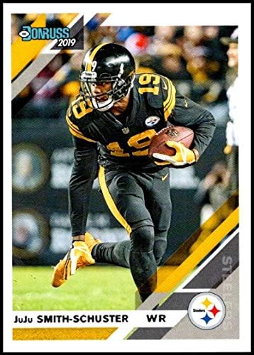 2019 Donruss 213 Juju Smith-Schuster NM-MT Pittsburgh Steelers Card Carded רשמית NFL