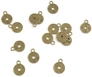 20 יחידות עתיק עתיק ברונזה תכשיטים ביצוע קוצו קסמי ממצאי בתפזורת עבור צמיד שרשרת תליון רטרו אביזרים
