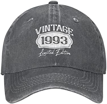 30 יום הולדת כובעי 30 שנים בציר 1993 מהדורה מוגבלת בייסבול כובע לגברים