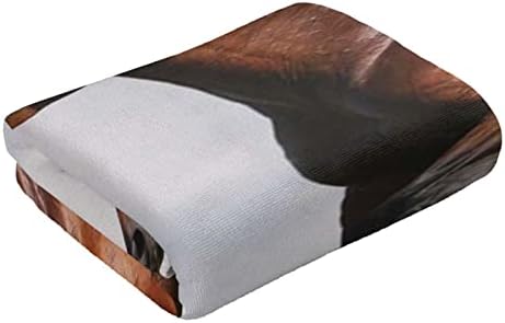 מגבת סוס של Prairie מגבת מיקרופייבר מגבת אורחת קישוטי אמבטיה ביתיים מגבת אצבע עם ספיגה גבוהה