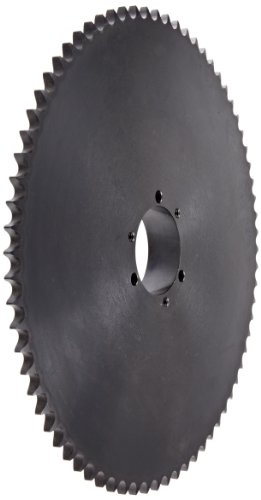 Tsubaki 50SF96 Sprocket Chain Sprocket, Sink Strand, QD Design, SF תותב נדרש, 96 שיניים, 50 ANSI No.,