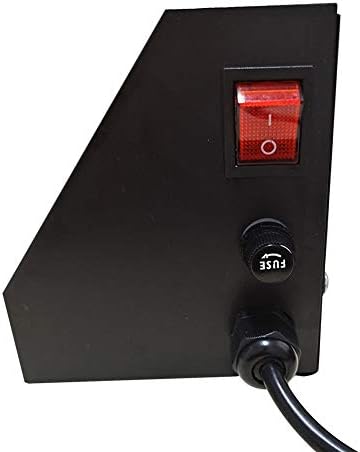 CANDAHOME HEAT לחץ על קופסה דיגיטלית עם בקר LED וחור כפול, לחולצות טריקו/ספל/צלחת/כובע/מכונת לחיצה על חום כוס