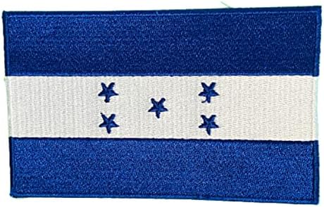 דגל הונדורס רקום טלאי דגל תפור על הסמל הלאומי