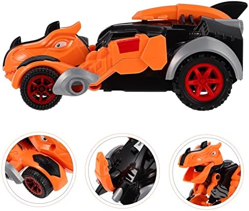 טוינדונה צעצוע מכונית פאזל צעצוע משחק רכבים צעצועים מתנות ליום הולדת לילדים כוח כתום פלסטיק ילד ליל כל