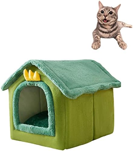 עצמי התחממות חתול מיטה-מלונה רך לחיות מחמד חתול מיטת בית עם נשלף כרית 4 עבור קטן בינוני חתלתול כלב