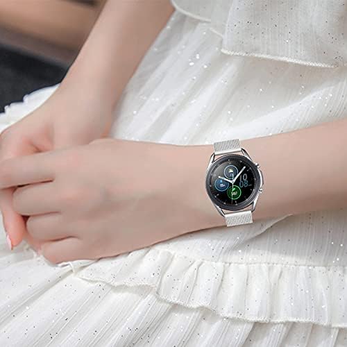 Laxmr 2 Pack להקות מטאל תואמות עבור Samsung Galaxy Watch 46 ממ/Gear S3 Frontier/Classic/Galaxy Watch 3
