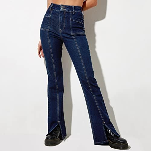 מכנסיים מזדמנים של נשים מכנסיים דפוס חיה תלת מימדי נשים ג'ינס אביב אביב מותניים מזדמנים ג'ינס