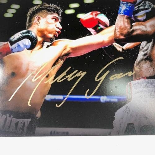 מייקי גרסיה חתמה על 11x14 Photo PSA/DNA Boxer עם חתימה - תמונות אגרוף עם חתימה