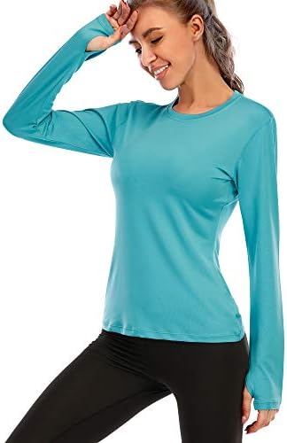 שרוול ארוך לנשים Upf 50+ UV חולצות הגנה מפני השמש