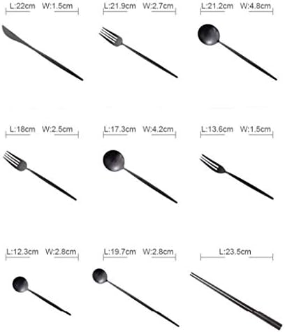 9 יחידות נירוסטה סכום סט סכין מזלג כפית סכום סט מראה כלי שולחן מדיח כלים בטוח