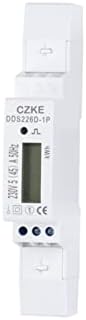AXTI DDS226D-1P LCD 220V 230V 240V מד אנרגיה יחיד-פאזי-עכבר-פאזה 5 A 5 A AC