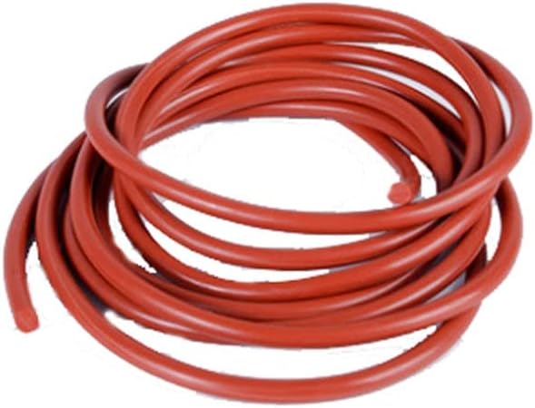 1 יחידות 1.8 ממ קוטר חוט קו צבע אדום אטום חוט אטום סיליקה ג'ל סיליקה עגול רצועה עגולה משטח התנגדות טמפרטורה