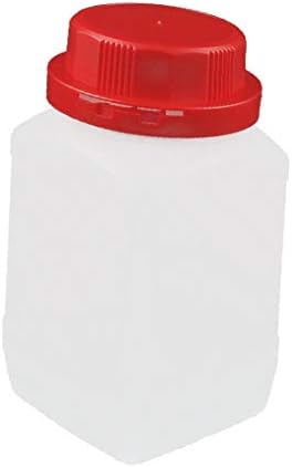 X-DREE 500 מל כובע אדום אדום ריבוע ריבוע רחב דגימה כימית מדגם מגיב בקבוק אילוף בקבוק (BOTTIGLIA DI