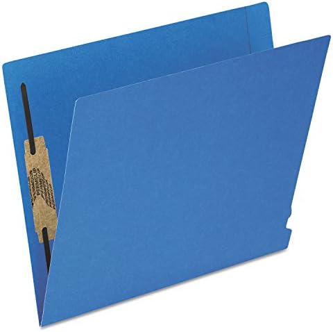 פנדפלקס ח10או13באל תיקיית הרחבת כרטיסיית קצה מחוזקת, שני מחברים, אות, כחול, 50 / תיבה