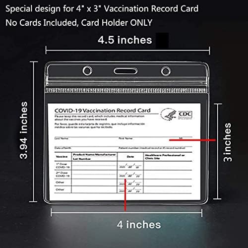 מונמור 10 חבילה כרטיס מגן 4 איקס 3 סנטימטרים שיא כרטיסי מחזיק ברור ויניל פלסטיק שרוול עם עמיד למים סוג