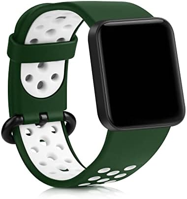 להקות שעון Kwmobile תואמות את Xiaomi Mi Watch Lite/Redmi Watch - סט רצועות של 2 רצועת סיליקון חלופית