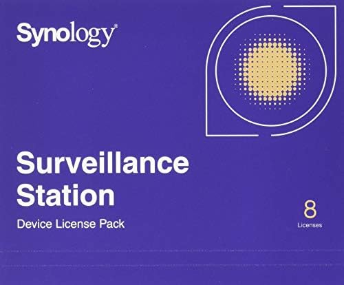 חבילת רישיון מצלמה של Synology IP לחבילת רישיון מצלמה 8 & IP עבור 1