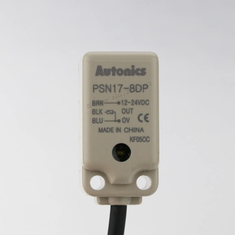 IP67 12-24VDC 8 ממ מתג קרבה אינדוקטיבית PSN17-8DP PNP חישה עליונה 3 חוטי DC חיישן לא לברזל