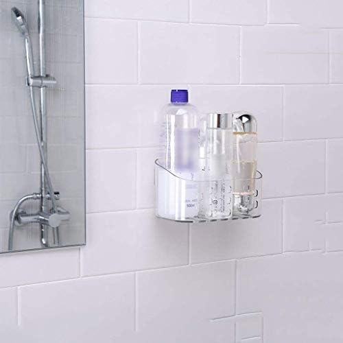 מתלה אמבטיה WSZJJ, סל אסלה רכוב על קיר למתלה לאחסון מתלה סבון, מתאים למטבח אמבטיה