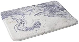 דחה עיצובים הולי זולינגר שטיח אמבטיה, 17 איקס 24, שיש פשתן צרפתי