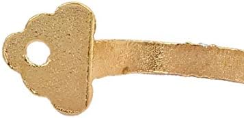 קופסת תכשיטים X-Deree קשת קשת צורה ידית משיכה ידית 39 ממ מרווח חור טון זהב 2 pcs (Caja para joyero caja en