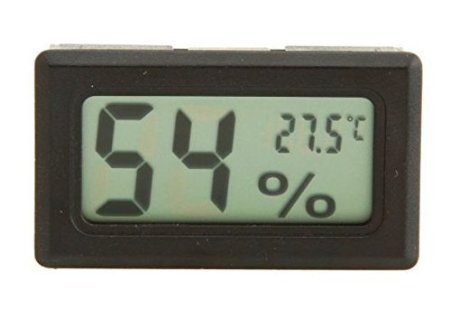 מיני דיגיטלי מדחום טמפרטורה מקורה לחות מד מד מדדי לחות