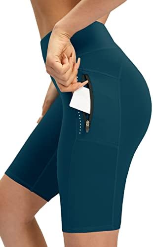 מכנסי יוגה של אופנועי נשים של אפיטנה עם כיסי רוכסן מותניים גבוה