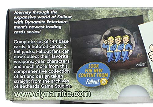 כרטיסי מסחר Fallout סדרה 1 סט בסיס שלם עם כרטיסי בונוס ואריזות