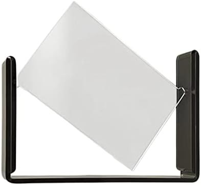 IEUDNS מסגרת תמונה מסתובבת 4x6 מסגרת תמונה מודרנית מינימליסטית אנכית או אופקית מסגרת תצלום לשולחן