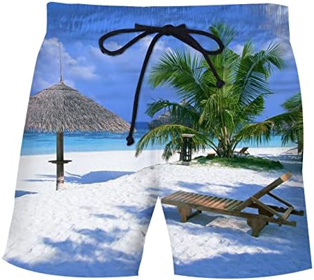 מיאשוי גברים של בגדי ים גברים של פרח חוף מכנסיים קצרים מקרית קל משקל שרוך מכנסיים קצרים רשת לוח