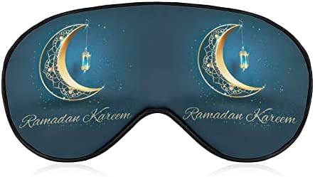 Ramadan Kareem 2023 מסכות שינה כיסוי עיניים כיסוי עין עם רצועה אלסטית מתכווננת לילה כיסוי עיניים לנשים גברים יוגה