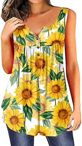 חולצת קיץ של Huazi2 נשים, חולצות ללא שרוולים עם צווארון V צווארון חולצות אלגנטיות בגדי רחוב נוחות חולצות