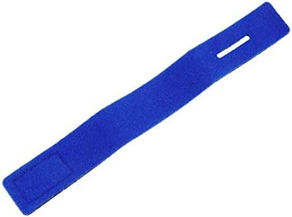Sydien 5 pcs רצועת חכות 250x30 ממ מחזיק חכות חגורה כחולה לחכות, אשר קשיות