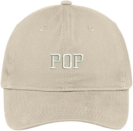 חנות לבוש אופנתית פופ רקומה כובע בייסבול מוברש רך פרופיל נמוך