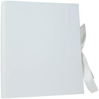 Leatherkind Puro Alume אלבום לבן לבן, בינוני - בעבודת יד באיטליה