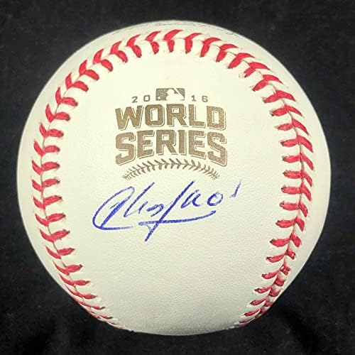 ארולדיס צ'פמן חתם על סדרת העולם בייסבול PSA/DNA שיקגו קאבס חתימה - כדורי חתימה