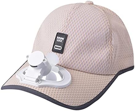 מאן מאוהד בייסבול USB קיץ כובע נושם כובע קירור כובע טעינה