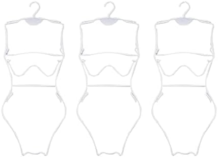 Yajuyi 3pcs עליון וו סיבוב להלבשה תחתונה מחזיק תליוני בגד ים תליית גוף צורה מתליונים לתוכלים