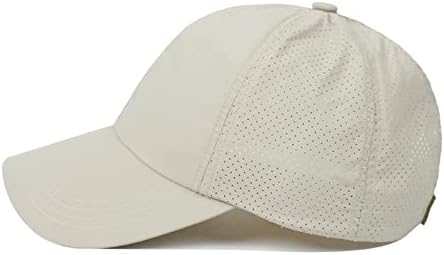 אפסוקו נשים כריס צלב קוקו בייסבול כובע מתכוונן גבוהה מבולגן לחמנייה פונית מהיר ייבוש רשת כובע