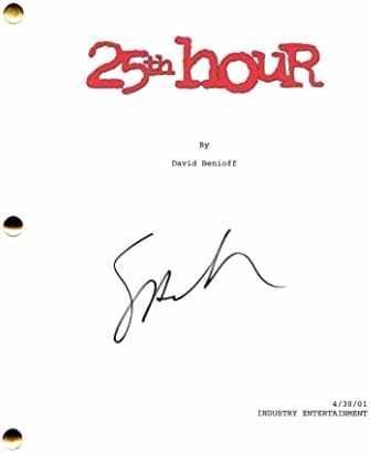 ספייק לי חתם על חתימה על התסריט המלא של השעה ה -25 - בכיכובו של אדוארד נורטון, הוא קיבל משחק, עשה את