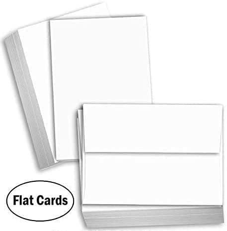 המילקו לבן כרטיסים עבה נייר-שטוח 4.5 איקס 6.25 א6 ריק מדד פלאש הערה & מגבר; פוסט כרטיסים-100